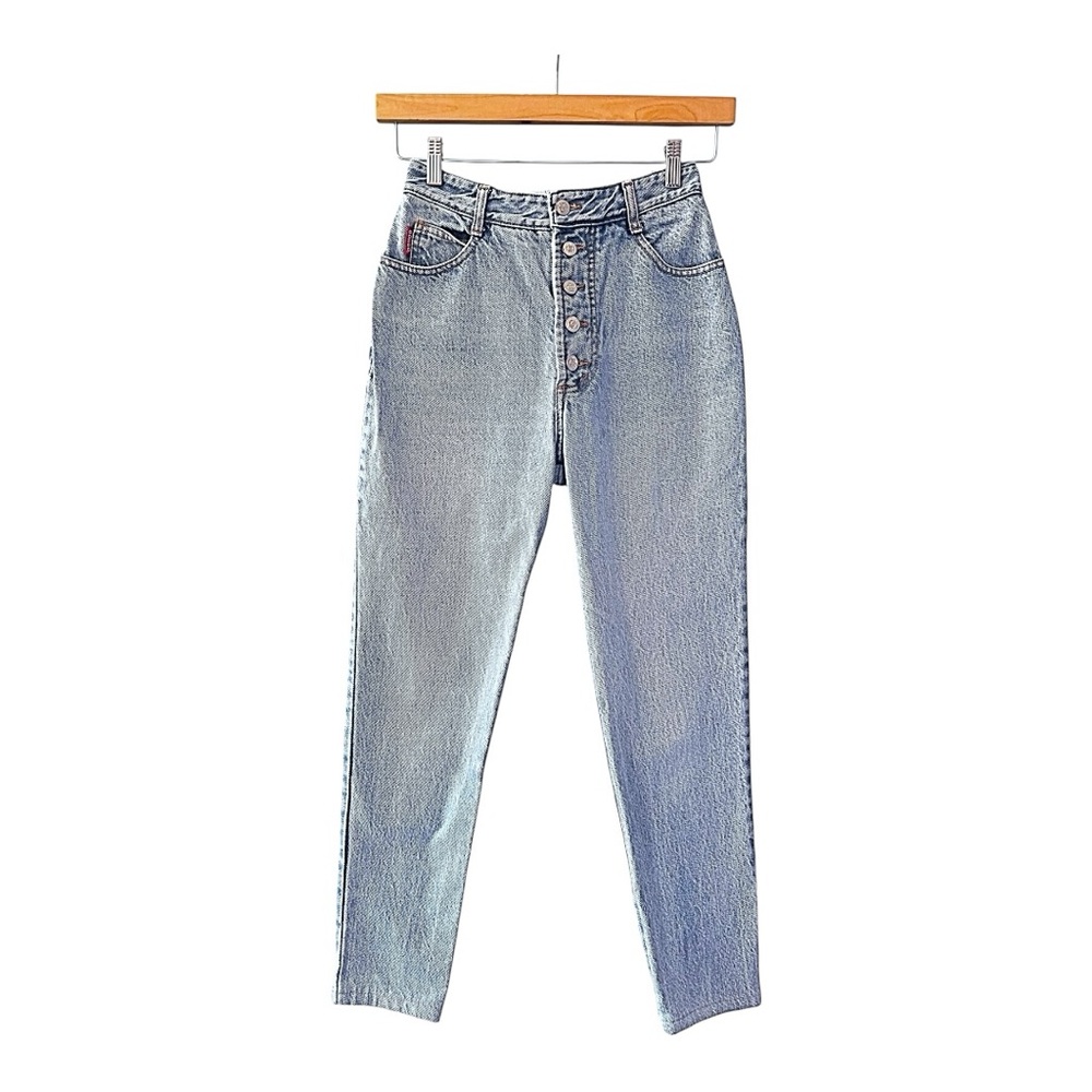 Vintage Bongo High Waist Button Fly Jeans size 7